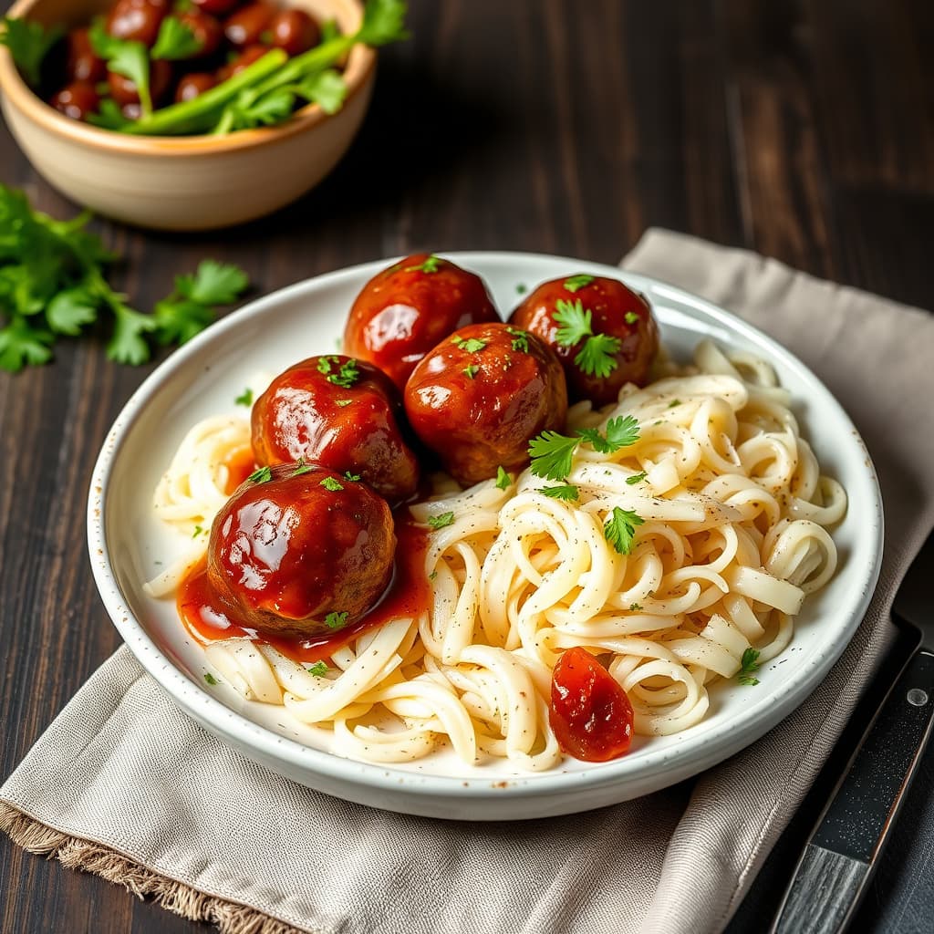 Marmeladekjøttboller