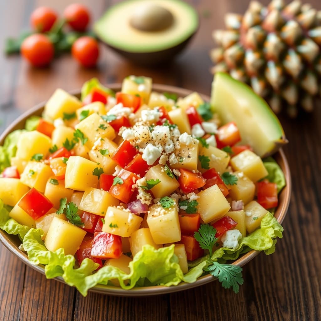 Meksikansk ananasalat