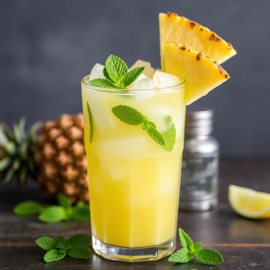 Mint Julep med ananas