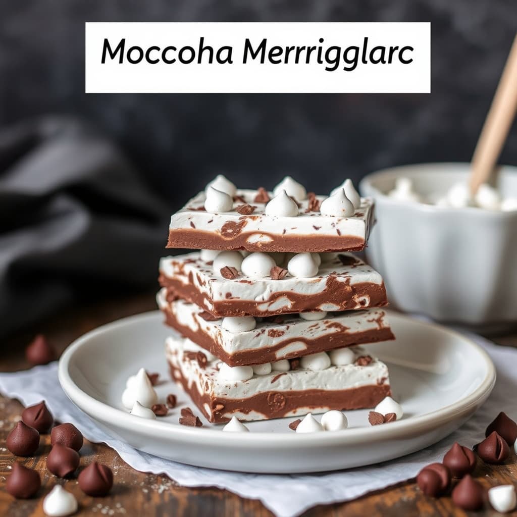 Mocha Meringue Bark