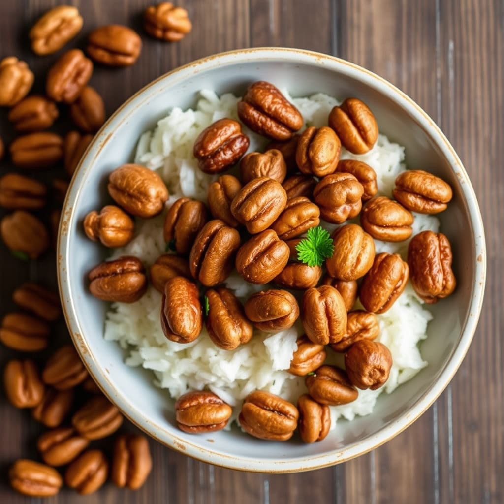 Mole-krydret nøtter