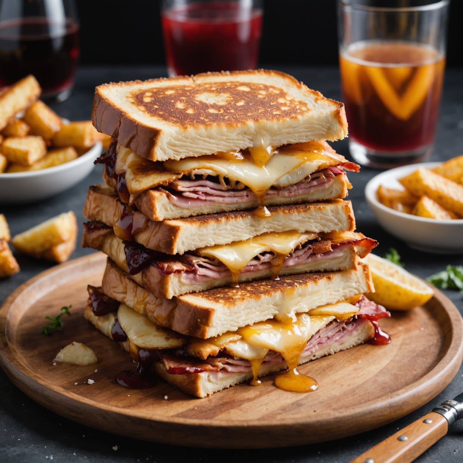 Monte Cristo-sandwich