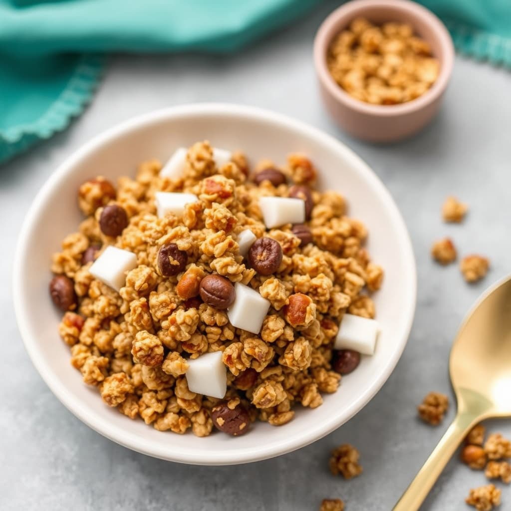Mors kokosnøttgranola