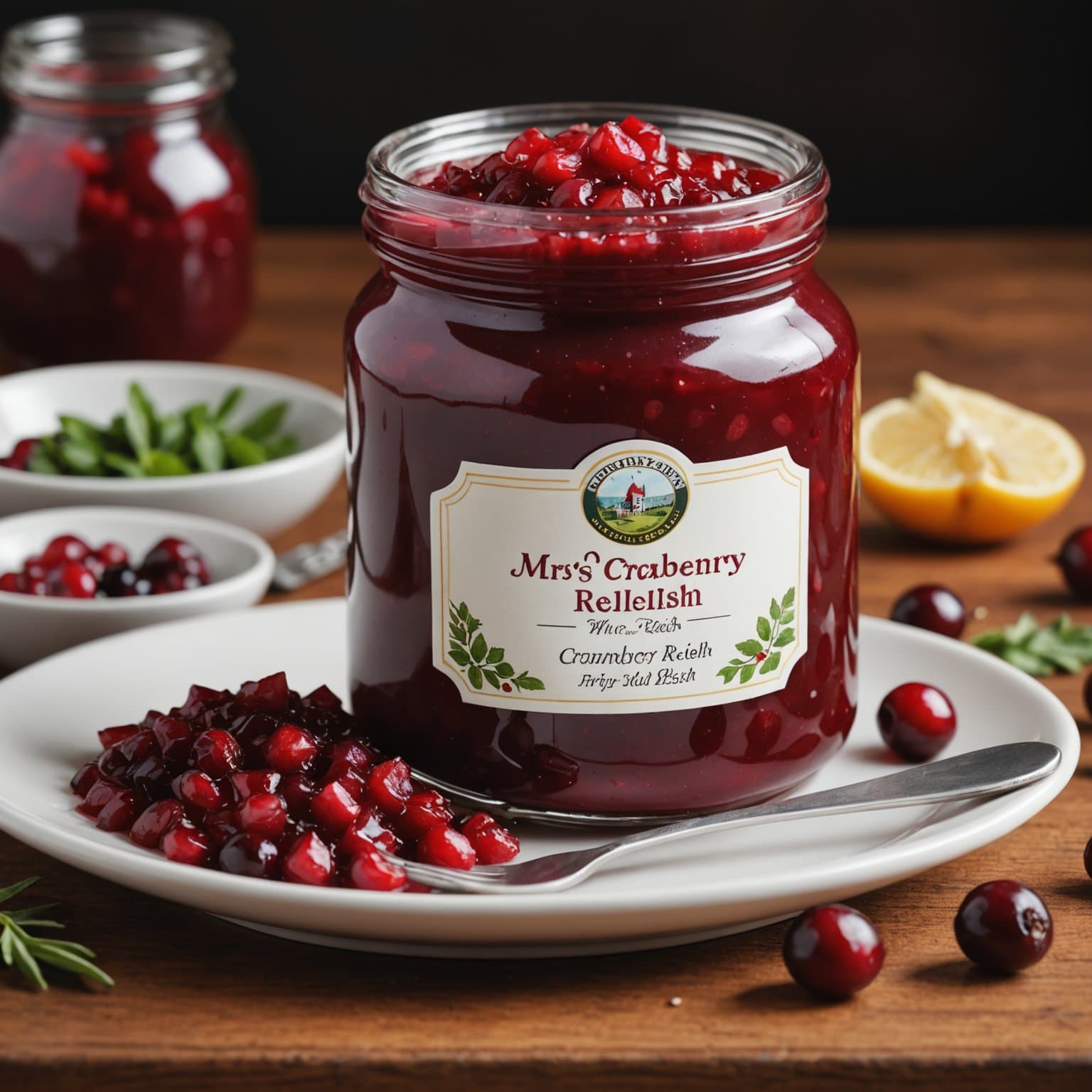 Mrs. O's tranebærsaus