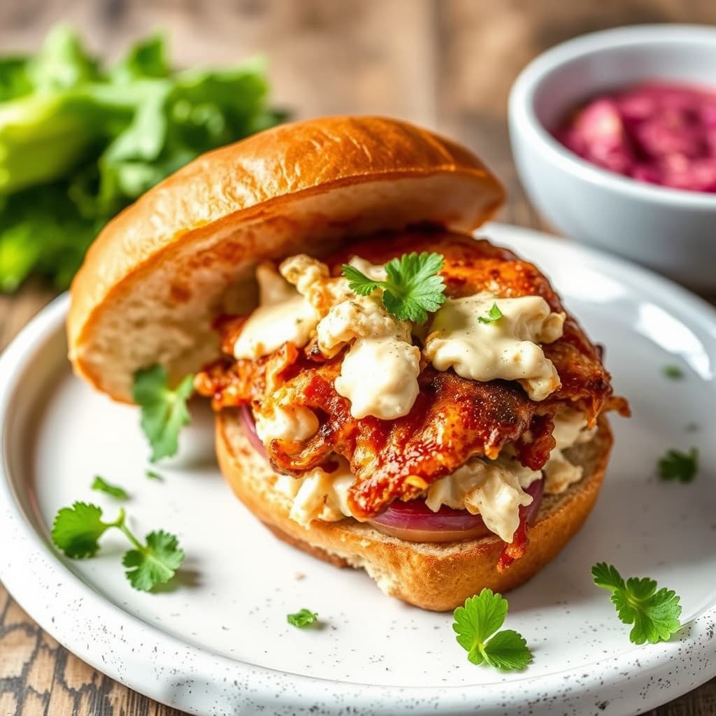 Myk skalkrabbsandwich