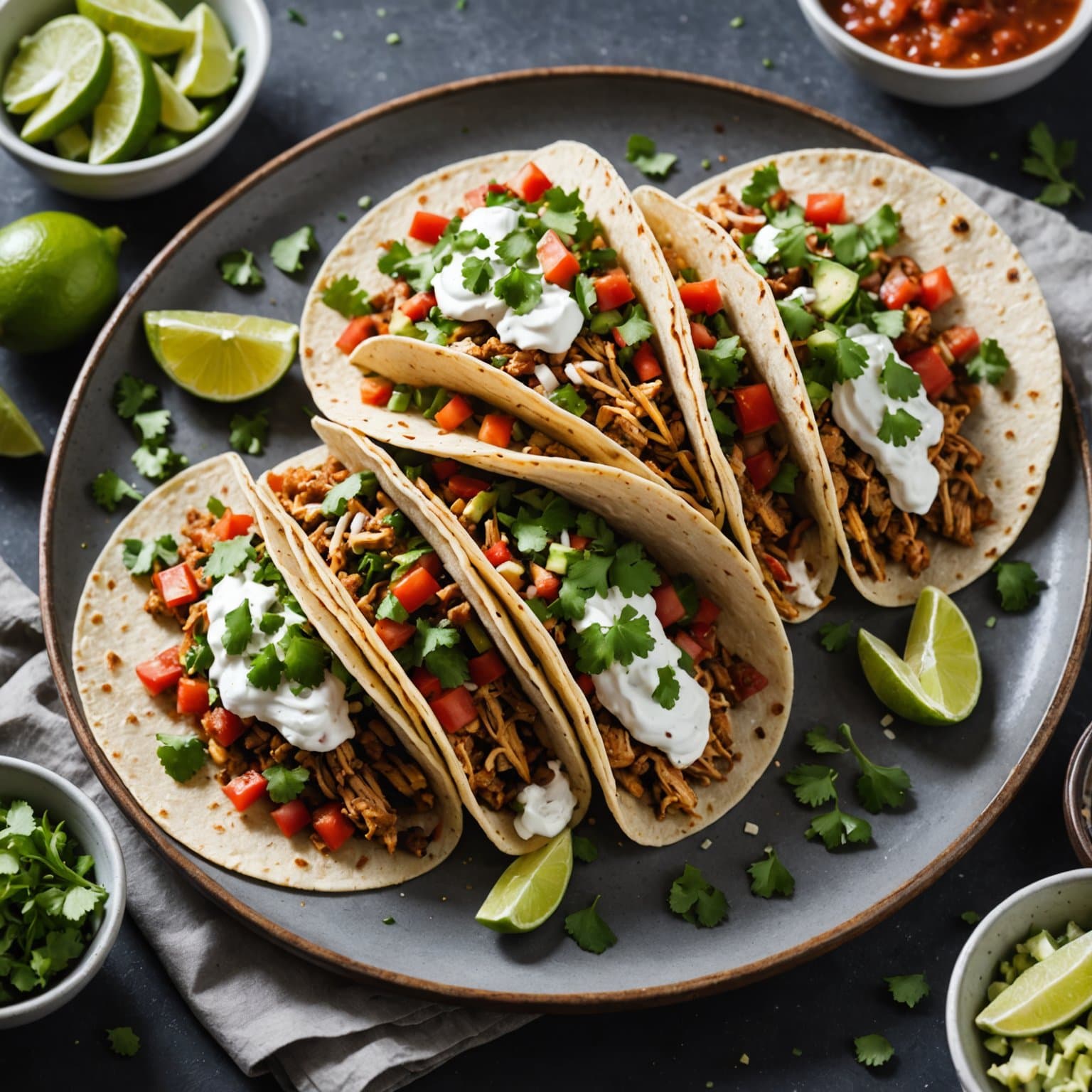 Myke tacos fra Tyrkia