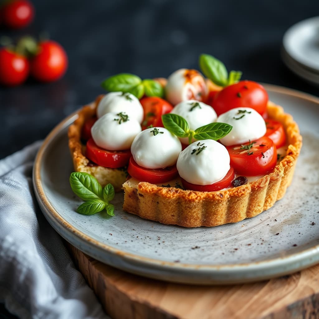 Neelys Caprese-tart