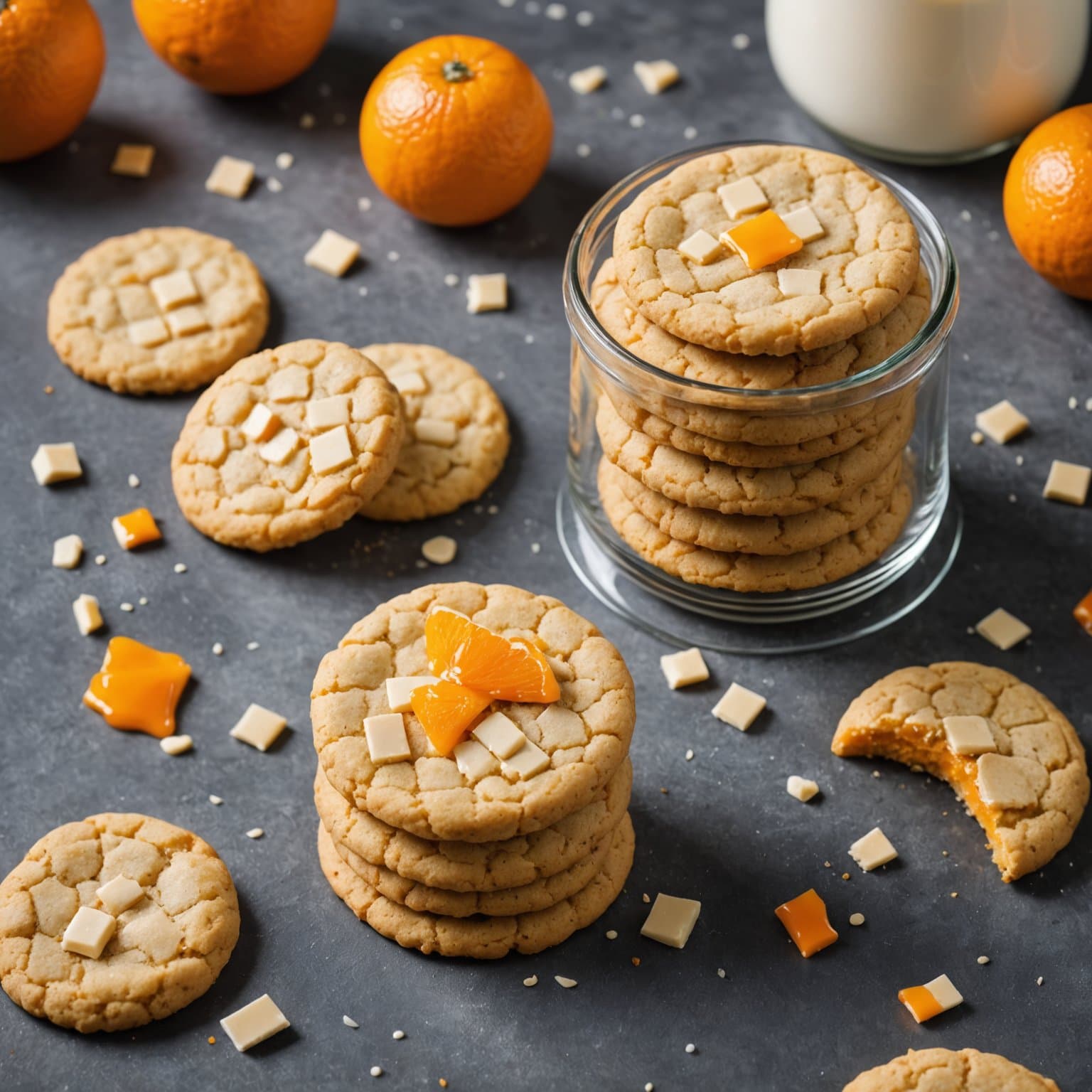 Oransje kremkakemiks