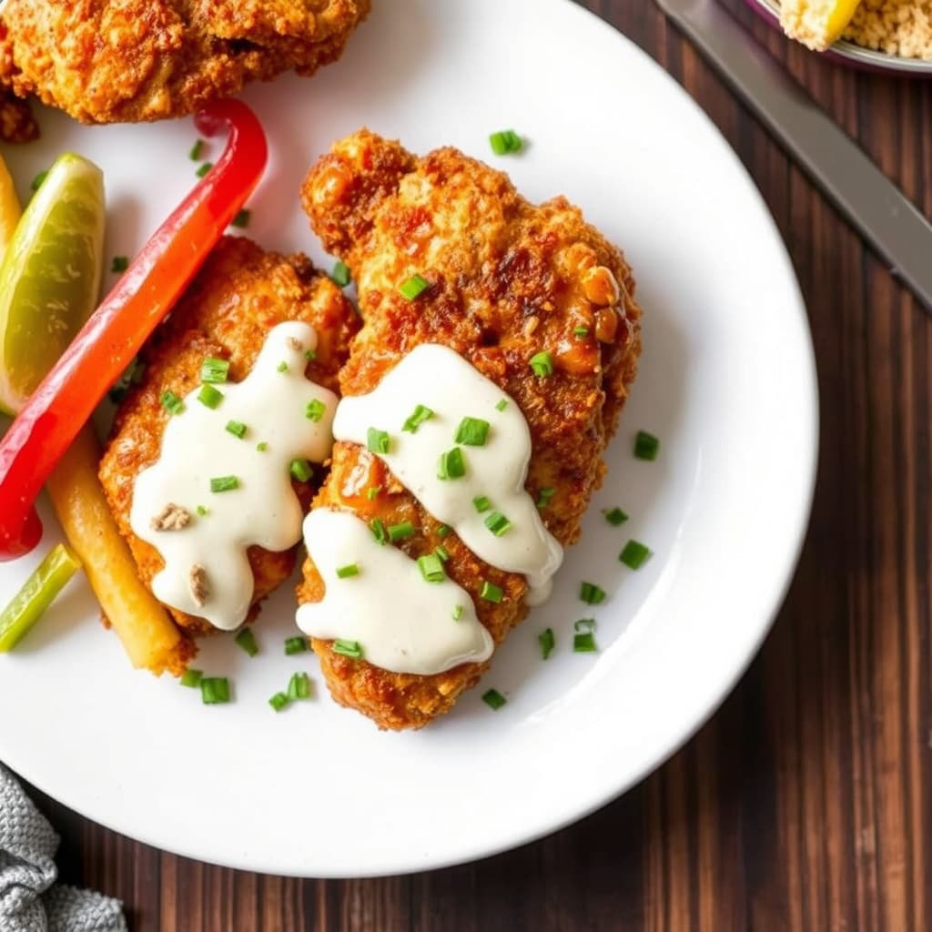 Ovenbakt ranchkylling