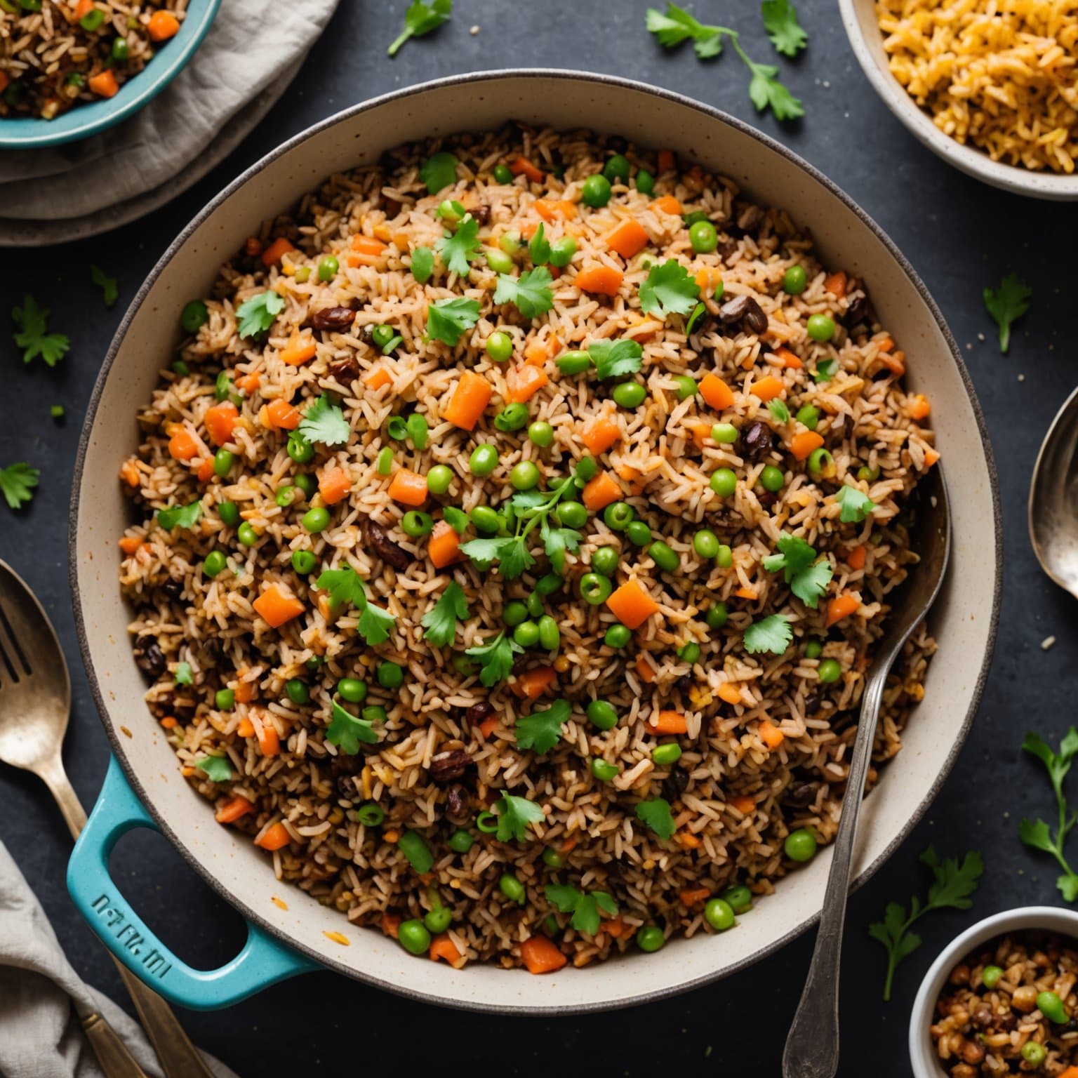 Ovnsbakt "Dirty Rice"