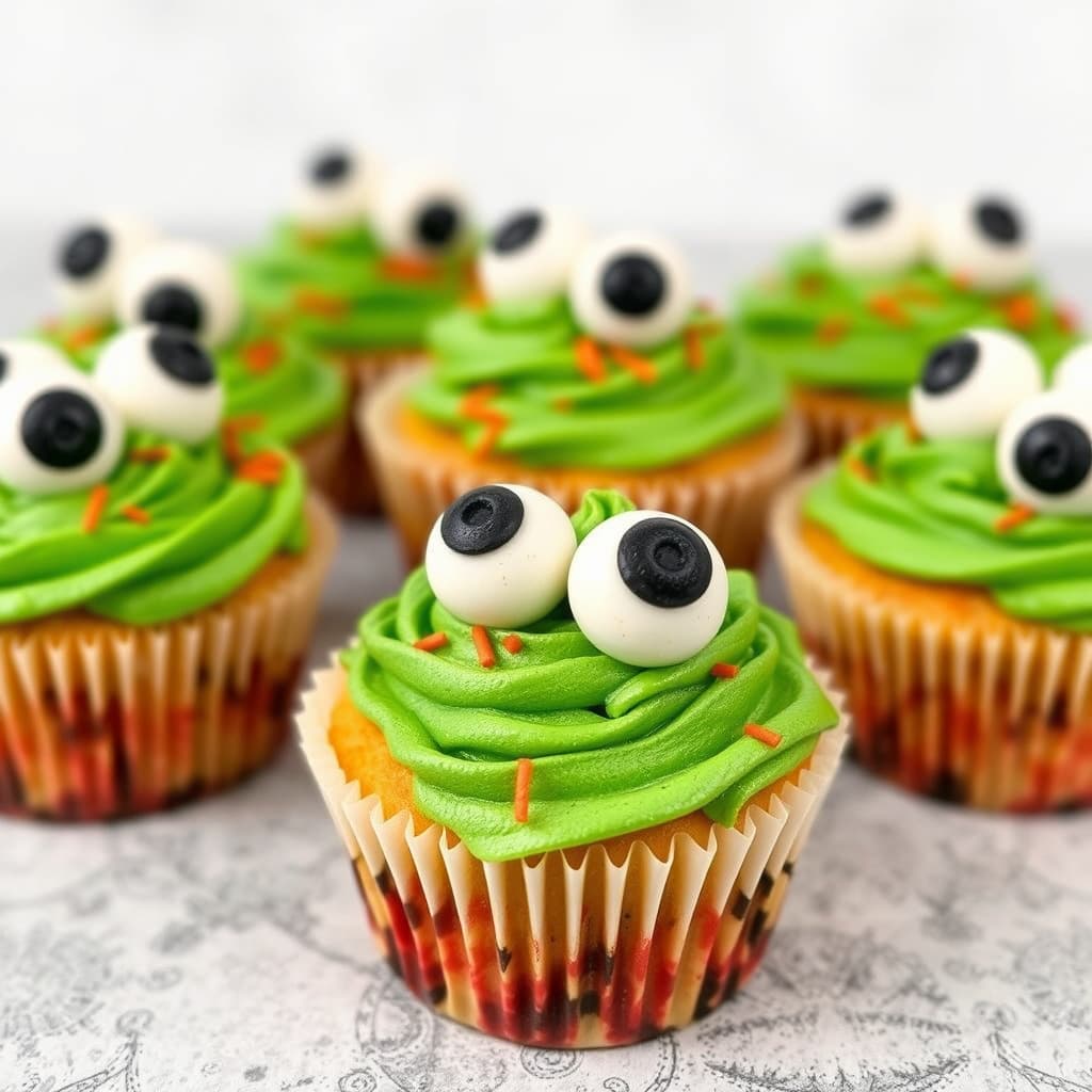 Øyeballs cupcakes