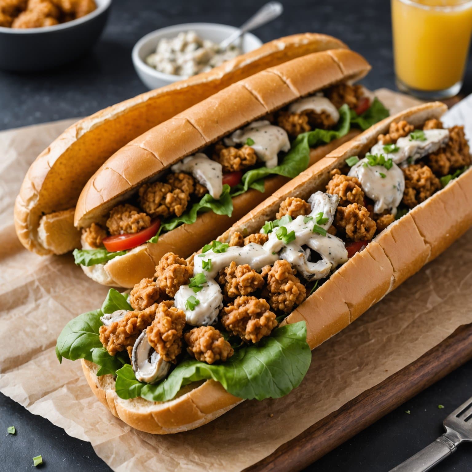 Oyster Po' Boys