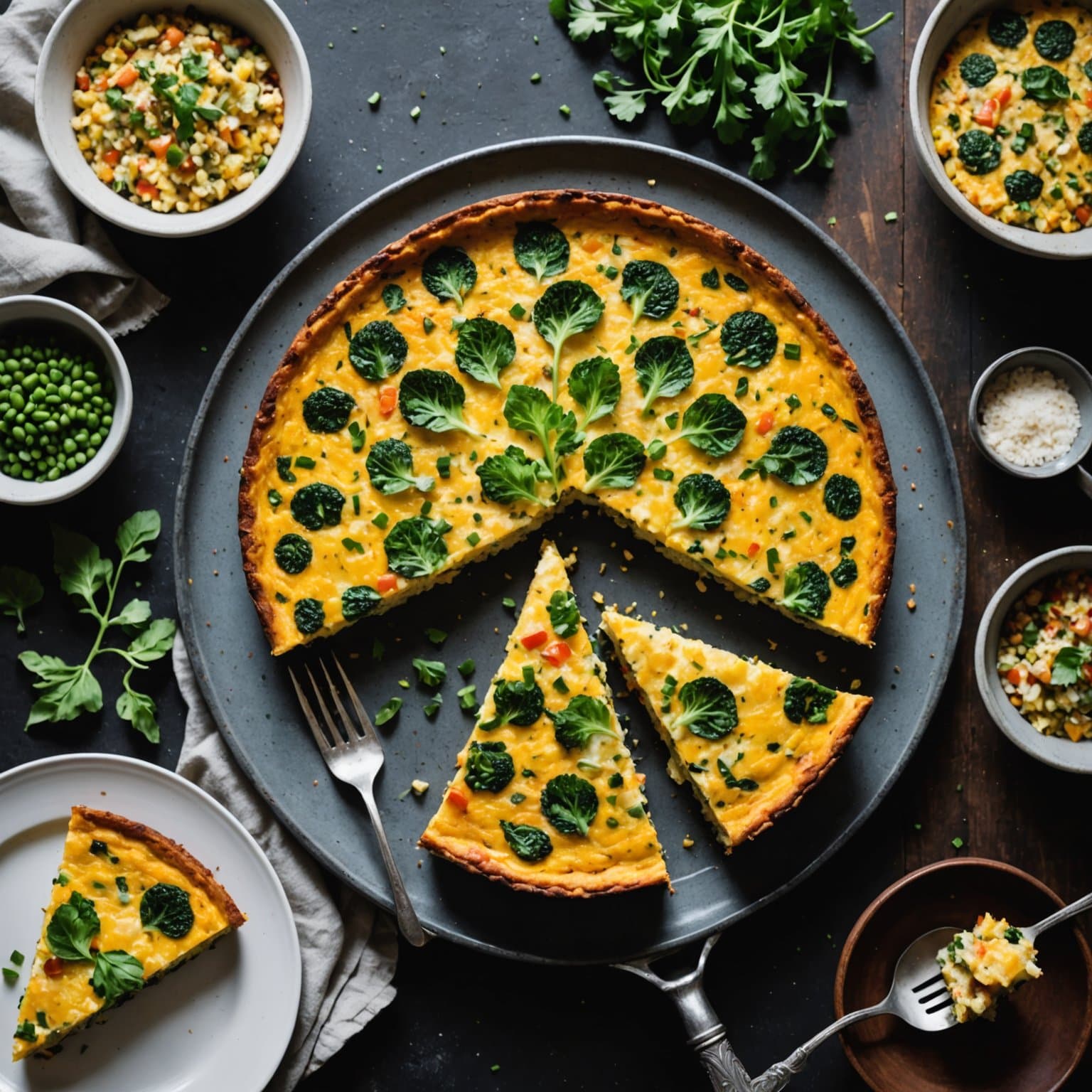 Paleokålrisfrittata