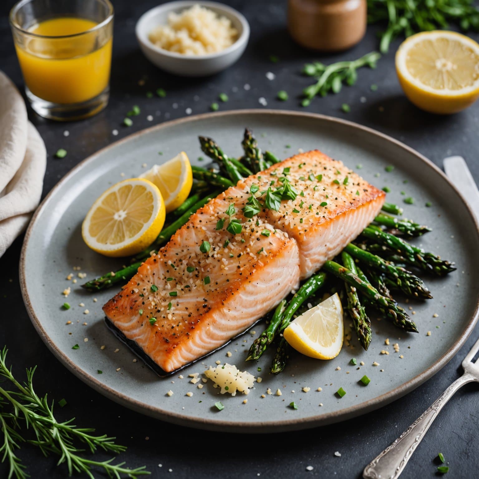 Parmesan-innbakt laks