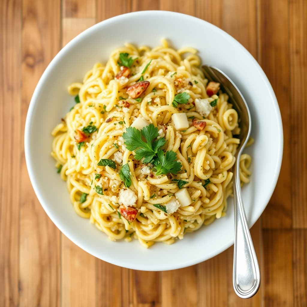 Parmesan og urted Orzo