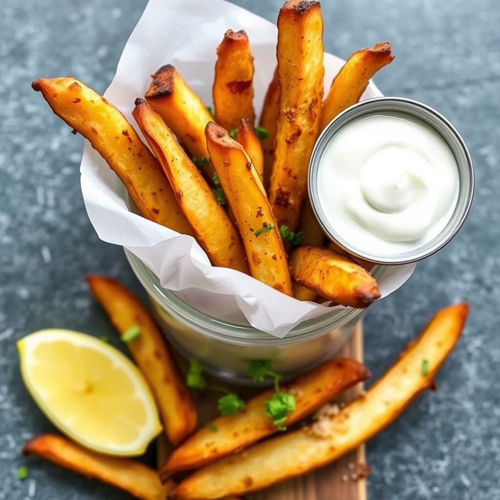 Pastinakk-hjemmefrites