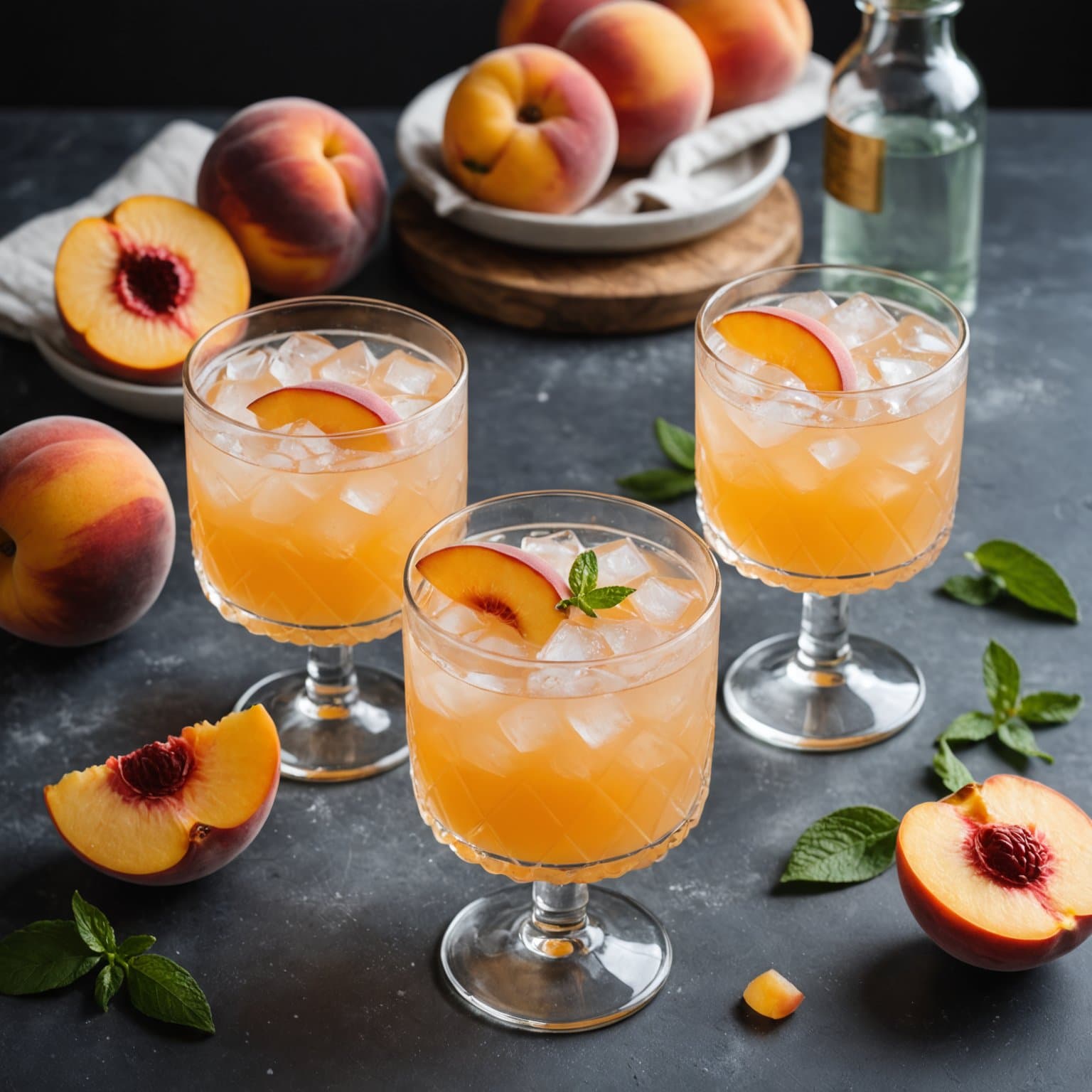 Peach Schnapps Fizz
