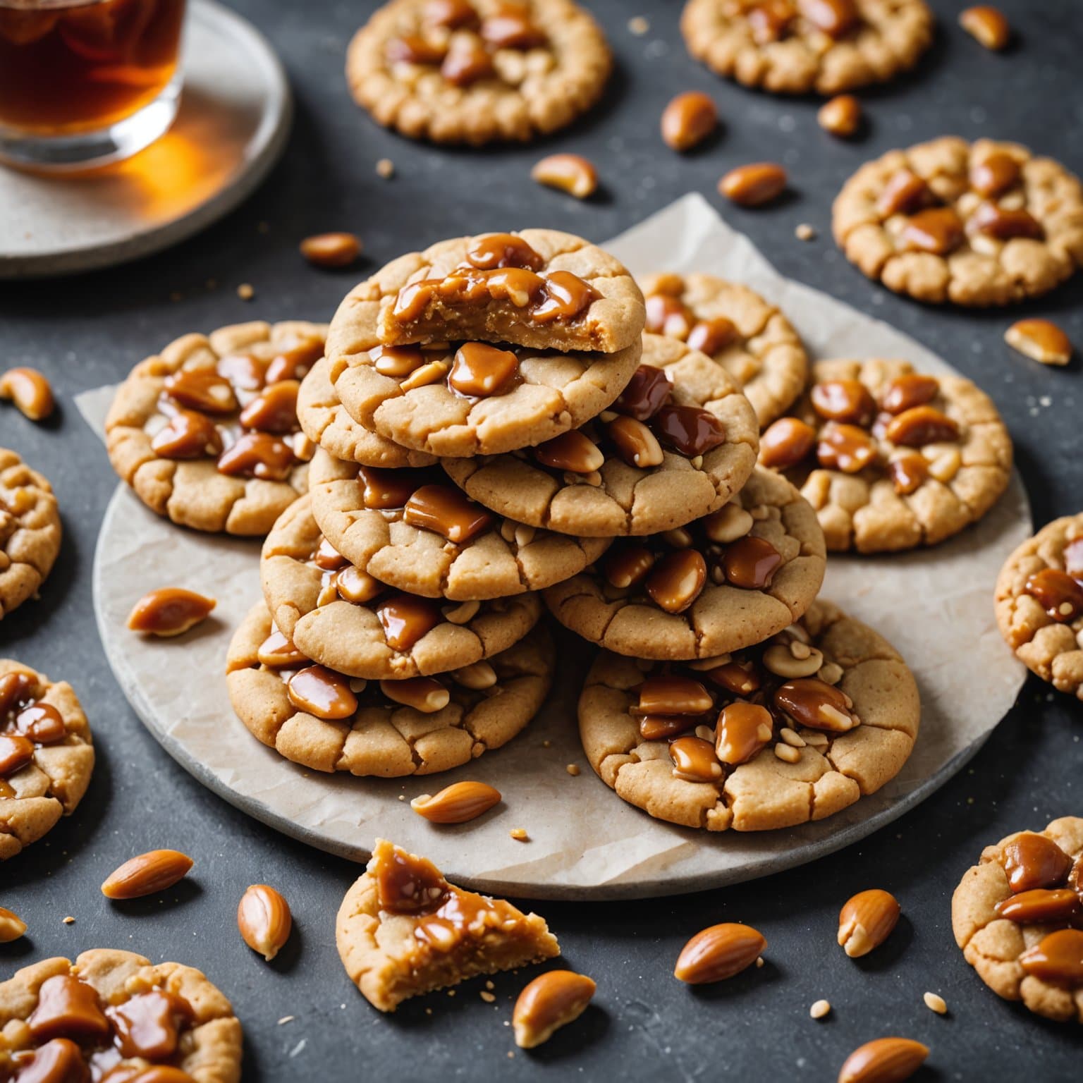 Peanøttkaramellkjeks