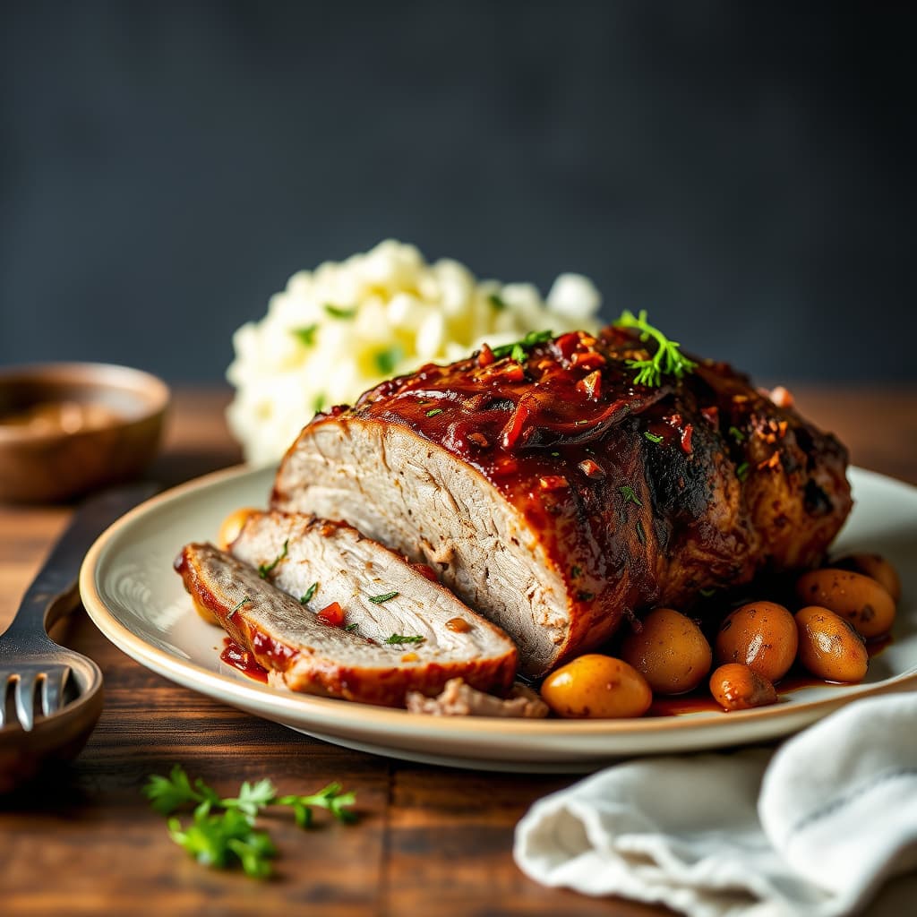 Peppery Pork Roast