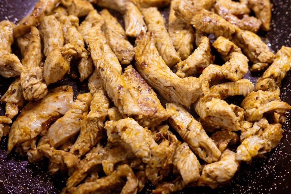 Stekt kylling med fermenterte svarte bønner