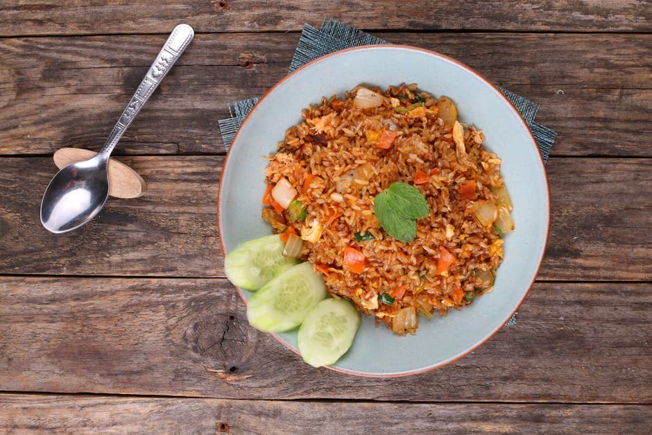 Migas stekt ris med Tex-Mex Jaew