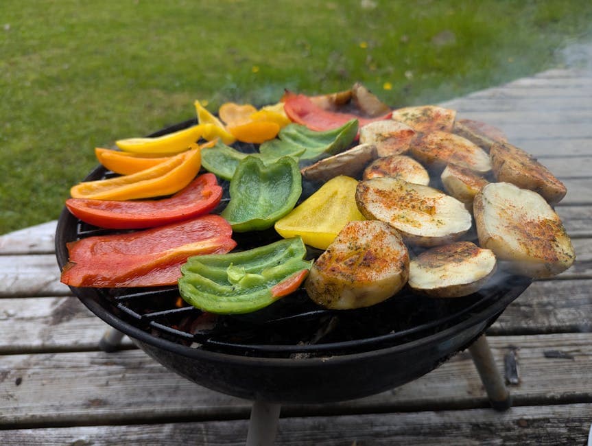 Ristede paprika og poteter med bagna cauda