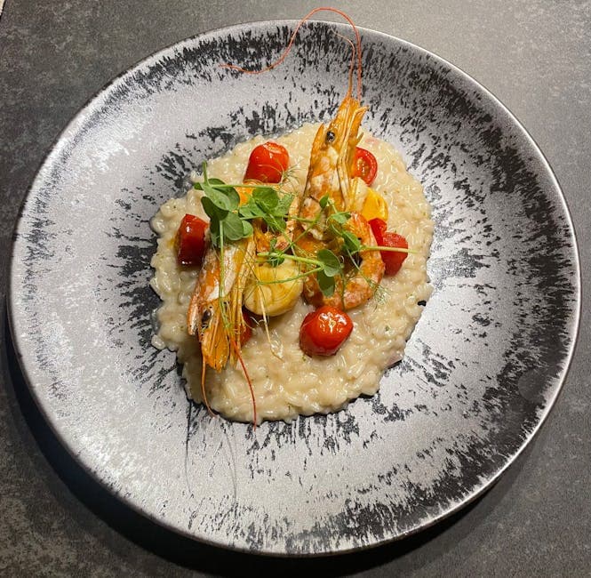 Kremet tomatrisotto med fennikel og safran