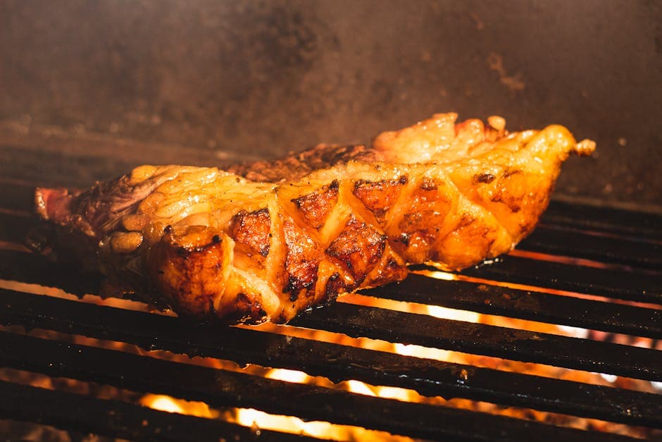 Røkt svinekjøttbiff fra Boston butt