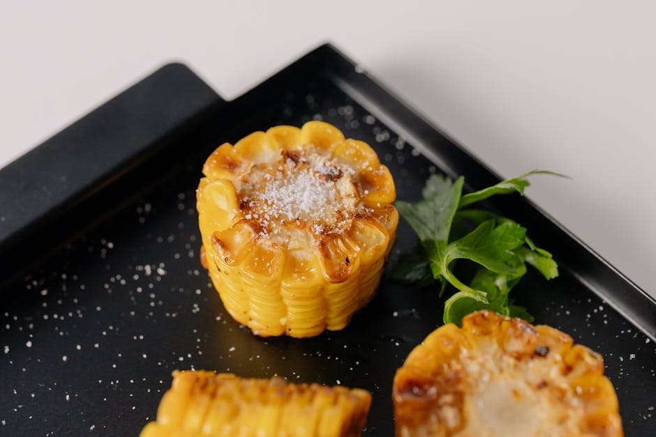 Enkel mikrobølget maiskolbe