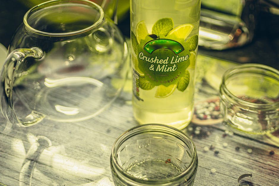 Hjemmelaget lime cordial