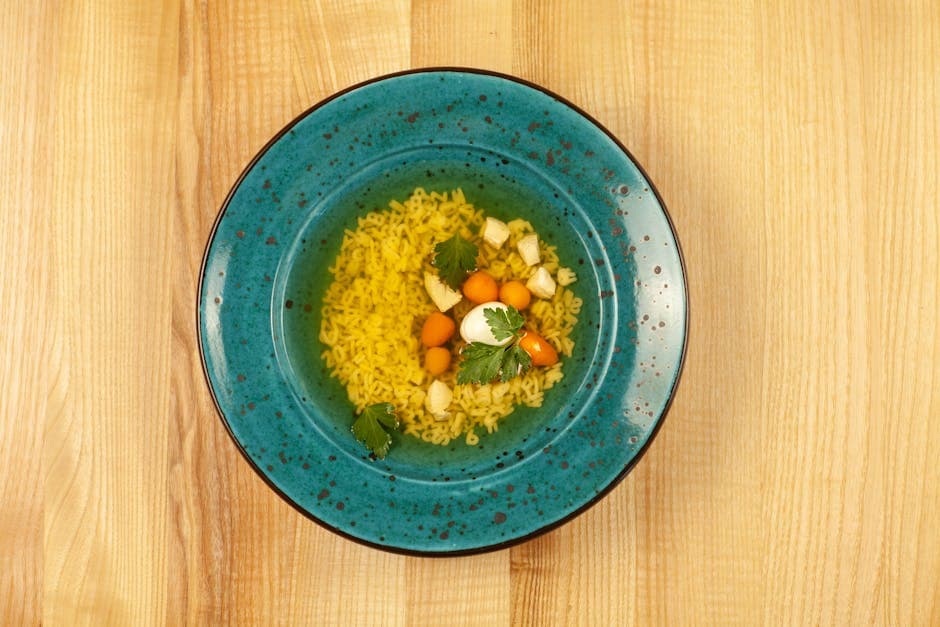 Enkel "Mock" Risotto med kyllingkraft