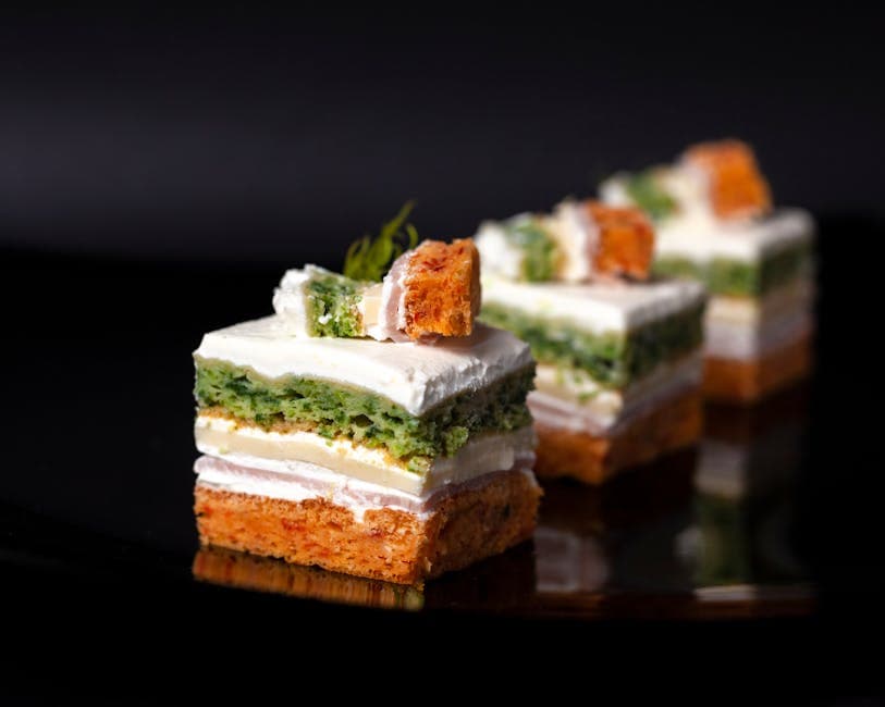 Vegetarmousseterrin med erter og mais