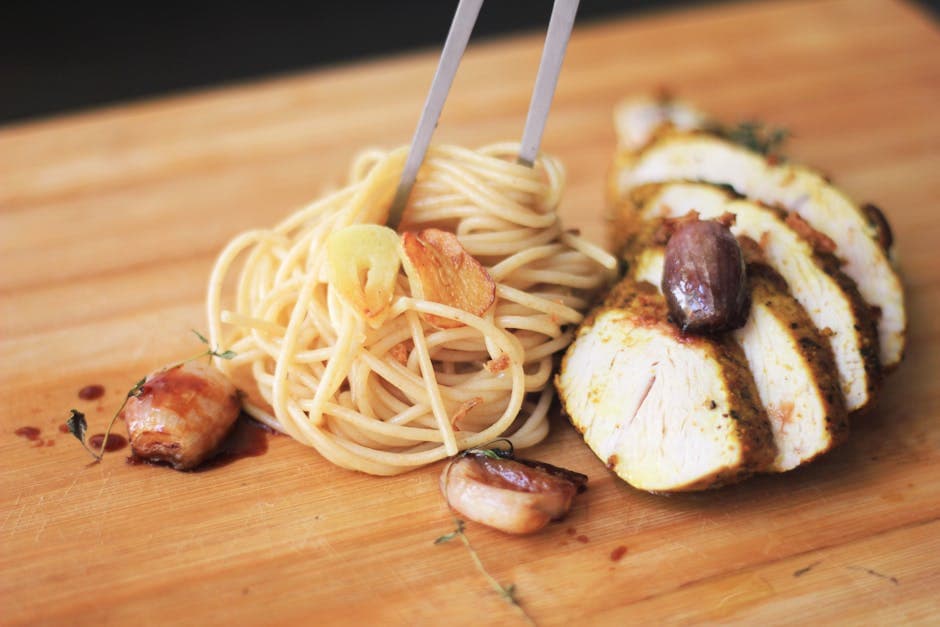 Kylling marinert i soyasaus og hvitløk