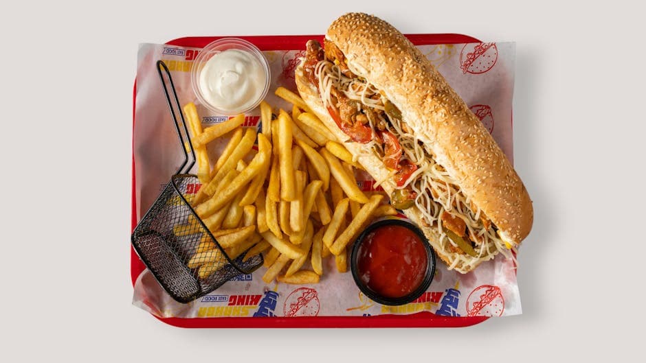 Krydret roastbiff- og capicola-sandwich