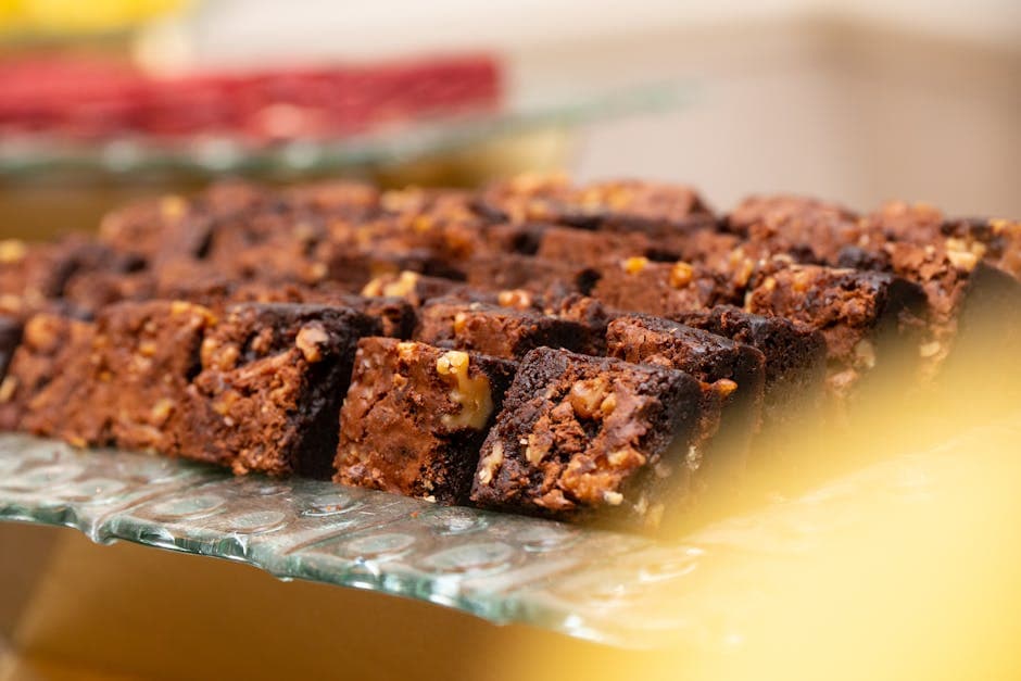 Kremet sjokoladefudge med valnøtter