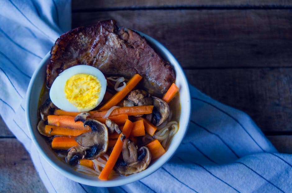 Biff- og soppsuppe med byggryn