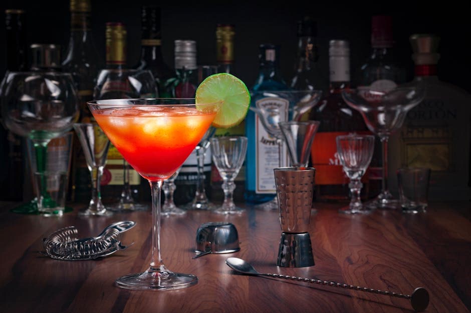 Arvegods Martini med tomat og basilikum