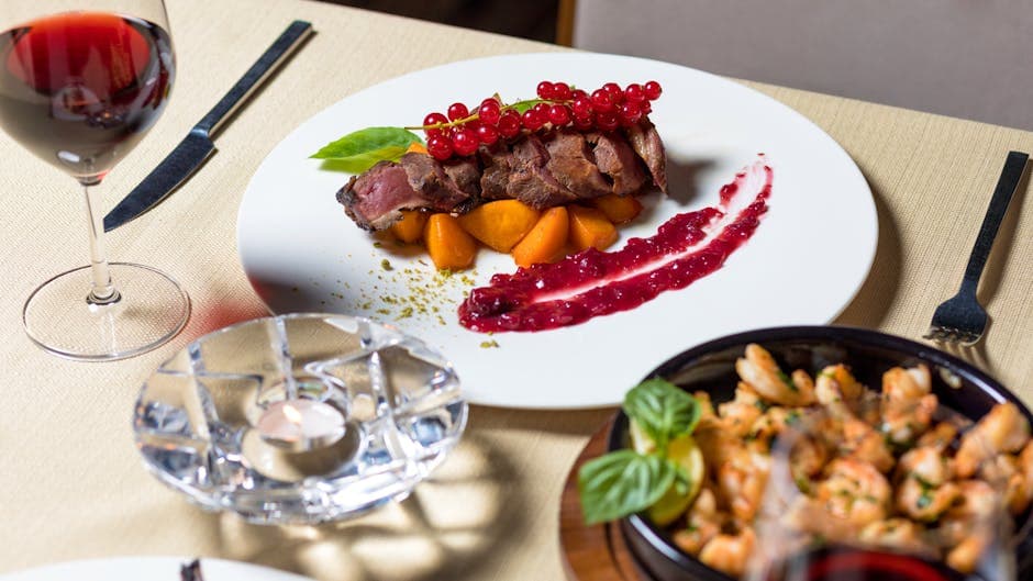 Prime rib med rødvins- og timiansmørsaus