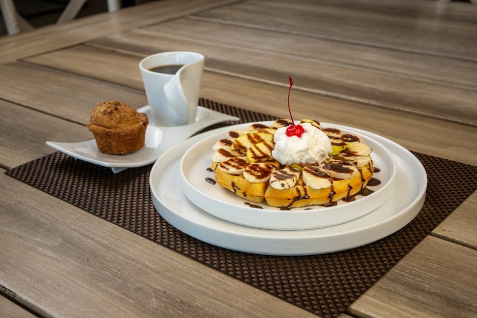 Grillet banankake med sjokoladesaus