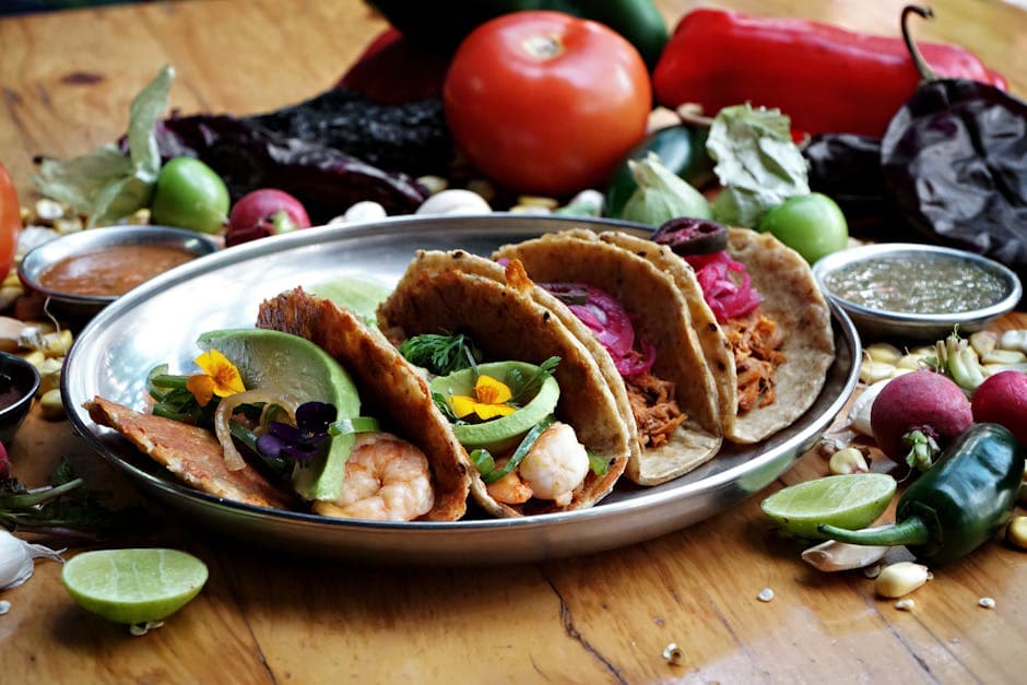 Hummer- og sjokoladetaco med chipotlekrem