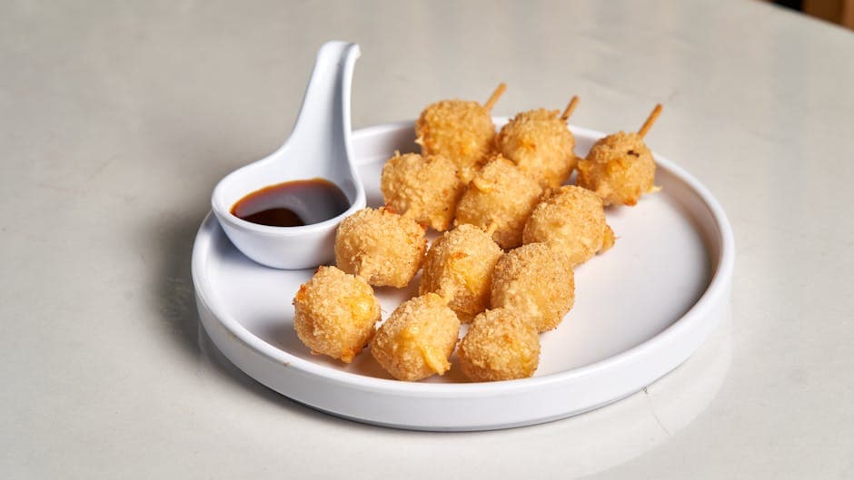 Spiedini alla Romana (friterte ostesmørbrød på spyd)