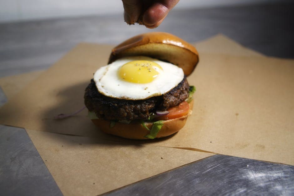 Redonkadonk burger med spam og egg