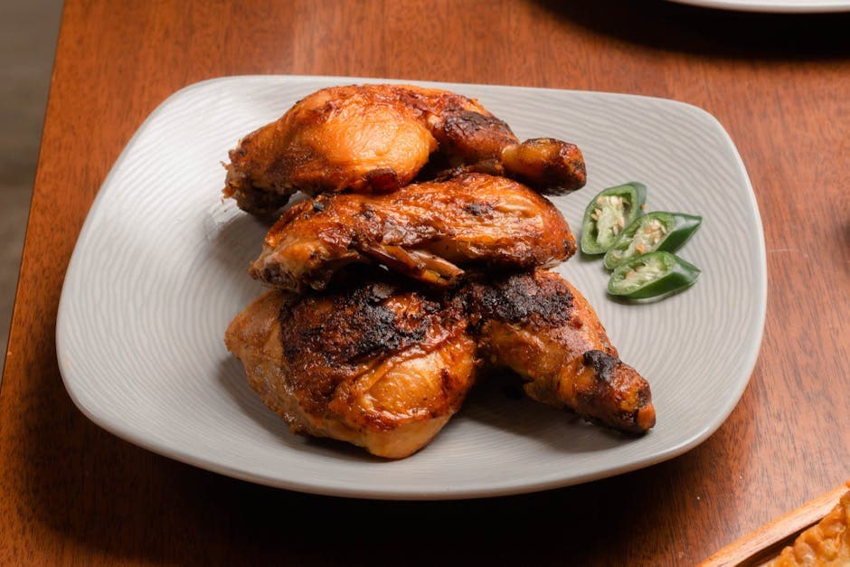 Grillet frilandskylling (Poussin)