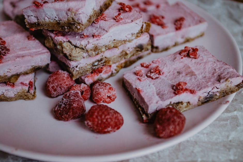 Frossen bringebærsoufflé