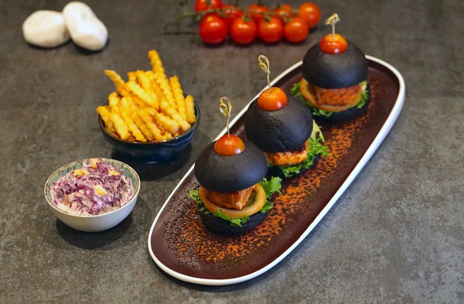 Friterte miniboller med villsoppfyll