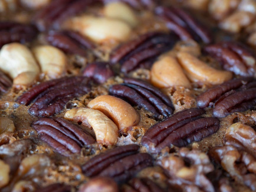 Mississippi Mud Cake med pekannøtter