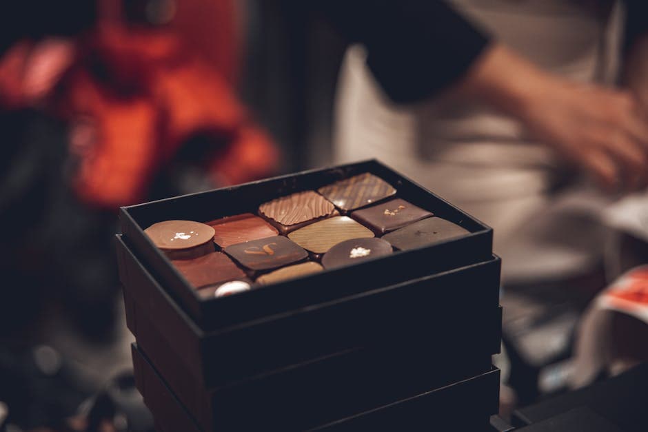 Kreative sjokoladeskulpturer og gaver