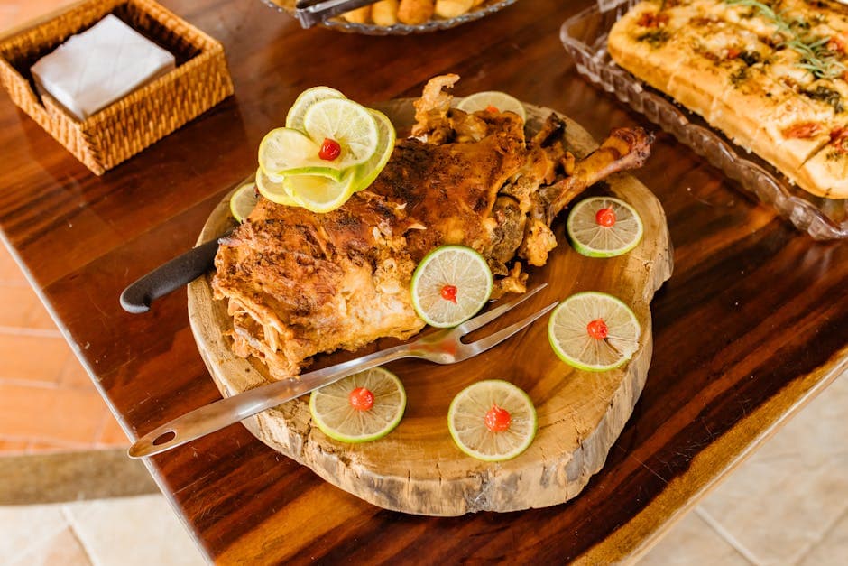 Grønn og kraftig kalkun med chili og lime