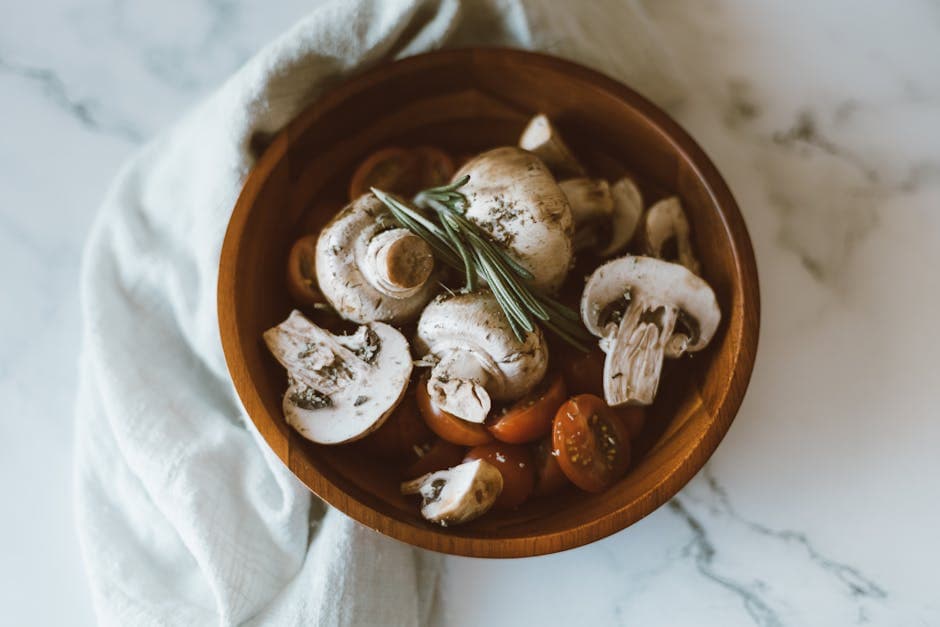 Hel soppsalat med sitron og urter