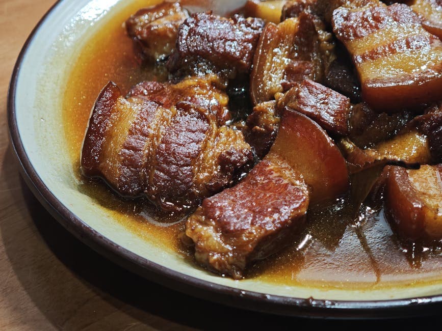 Marinade med rabarbra og ruby port til svinekjøtt